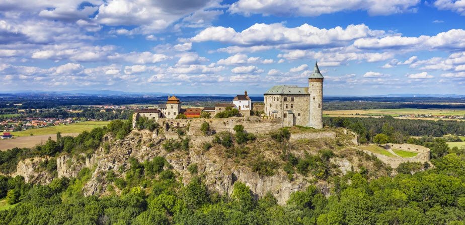 State Castle Kunětická Hora, Ráby, Czech Republic (Czechia)